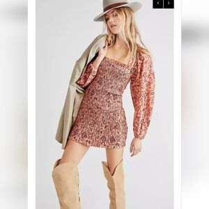 Free People - Smock It To Me Mini Dress